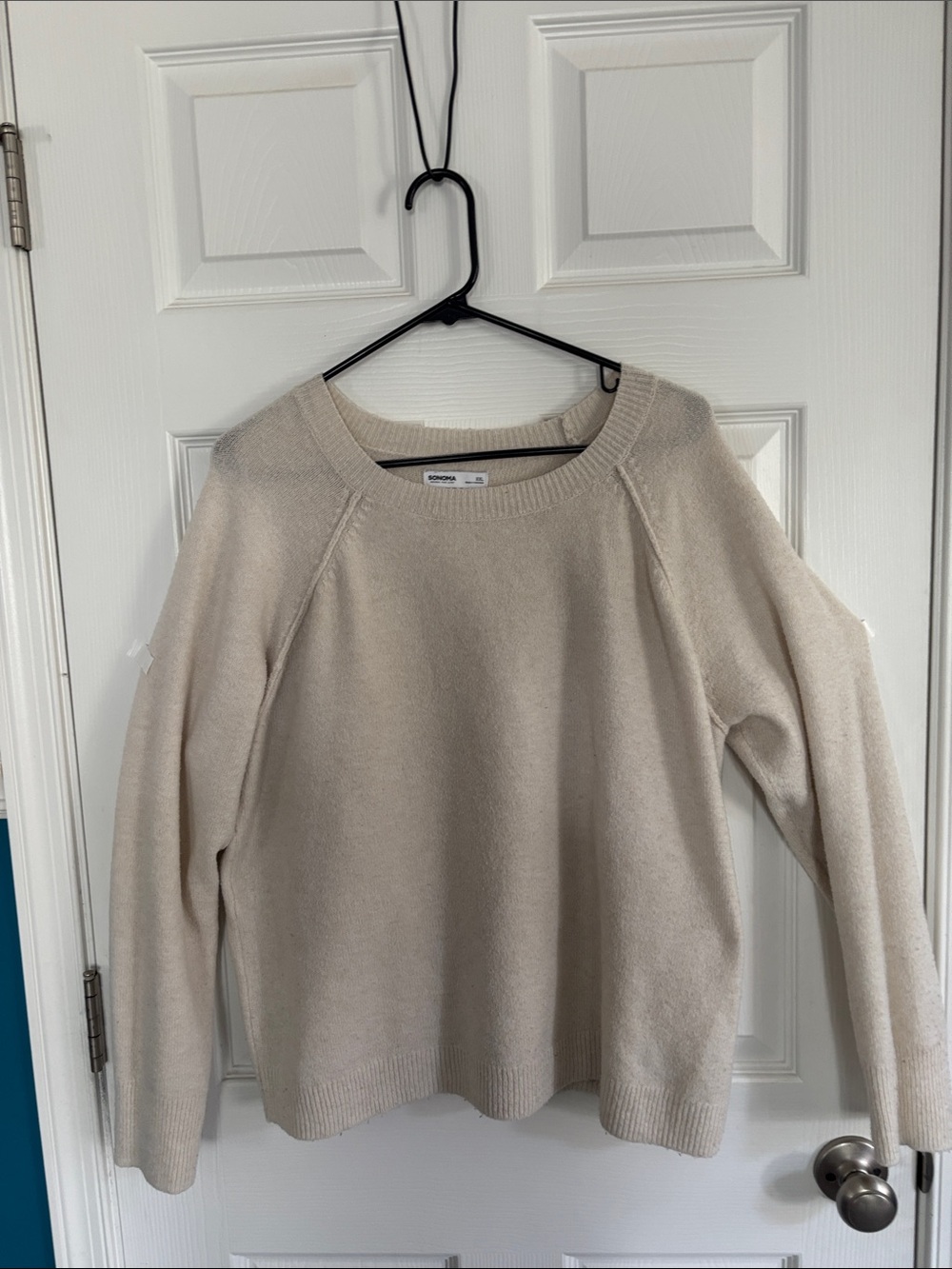 Sonoma Cream Crewneck Sweater